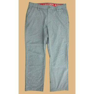 Under Armour Mens Loose Fit Gray Golf Pants 36x30